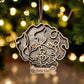 Paws & Joy: Custom Dog Breed Christmas Ornament