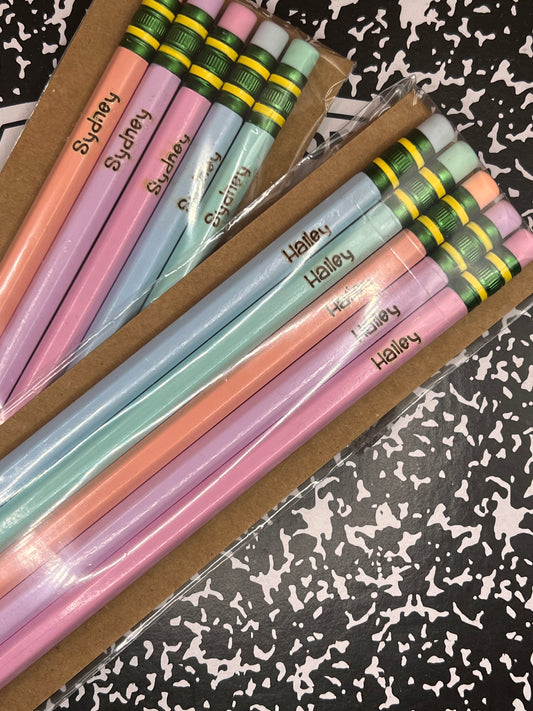 Personalized Pencils